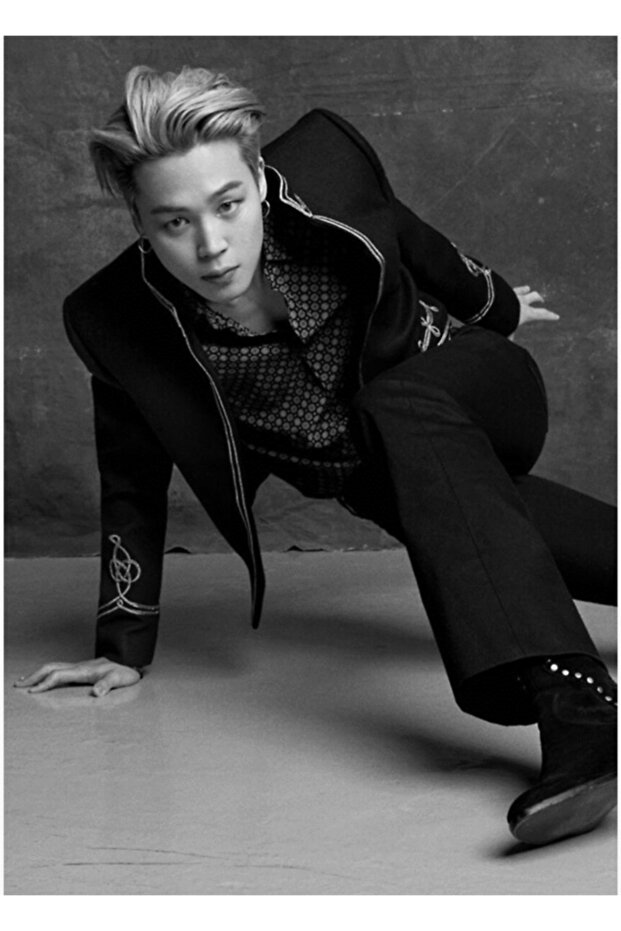 Jimin Table Wooden Poster Decorative Code5663 - 1