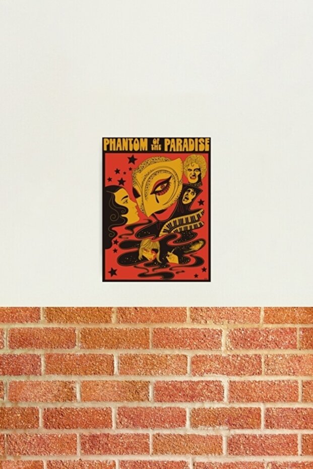 Poster decorativ din lemn Ghostly Tableau - 2