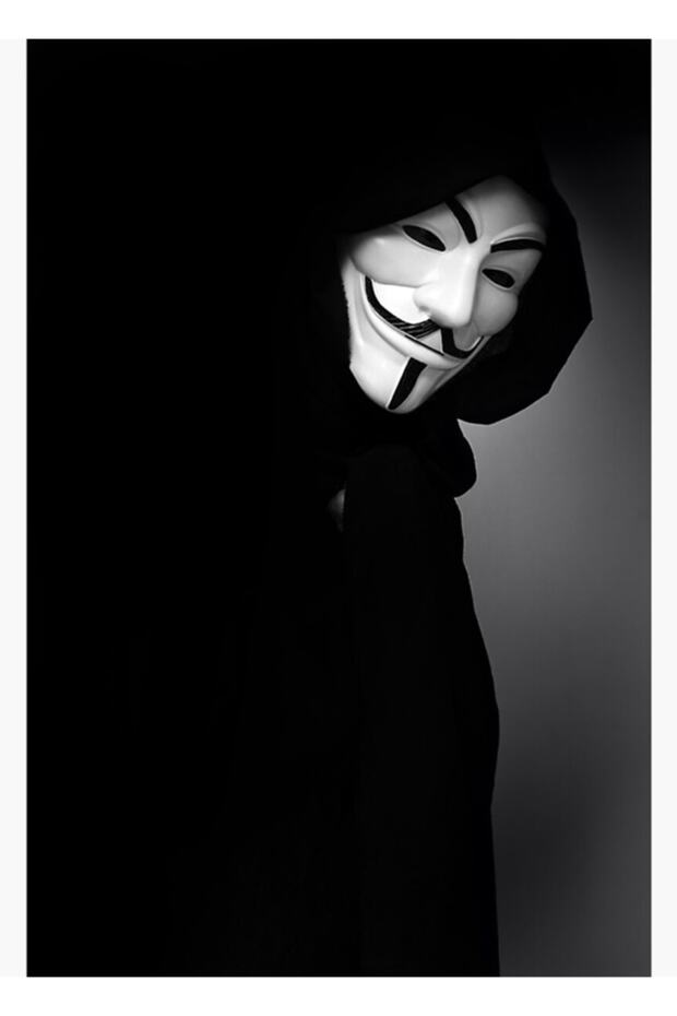 V Is for Vendetta Painting Wooden Poster Decorative