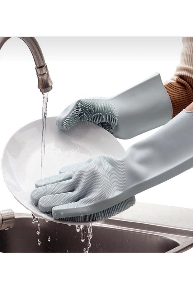 Magic Silicone Dish Gloves - 2