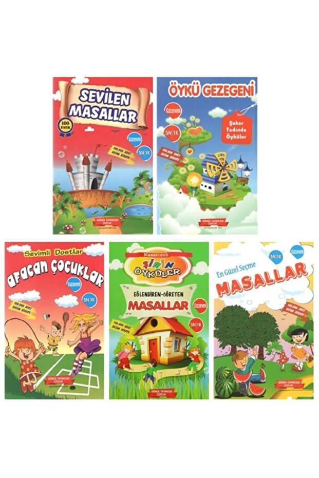 Gönül Şirin Öyküler Seti 5 Kitap (5n1k)