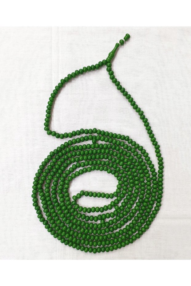500 Pieces of 10 mm Zikir Rosary Dark Green 1 Piece