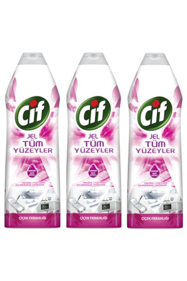 Cıf Jel Tüm Yüzeyler Çiçek Ferahlıgı 750 ml - 1