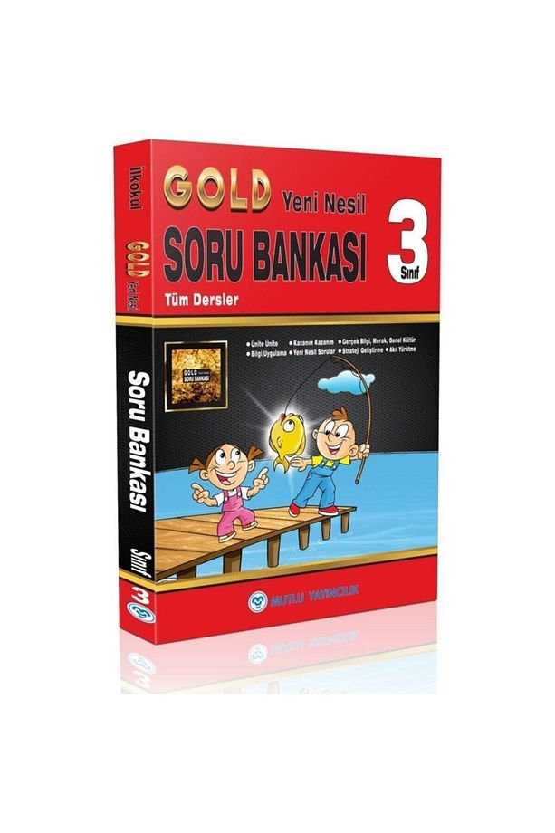 Mutlu Yayınları 3. Sınıf Tüm Dersler Gold Soru Bankası - 1