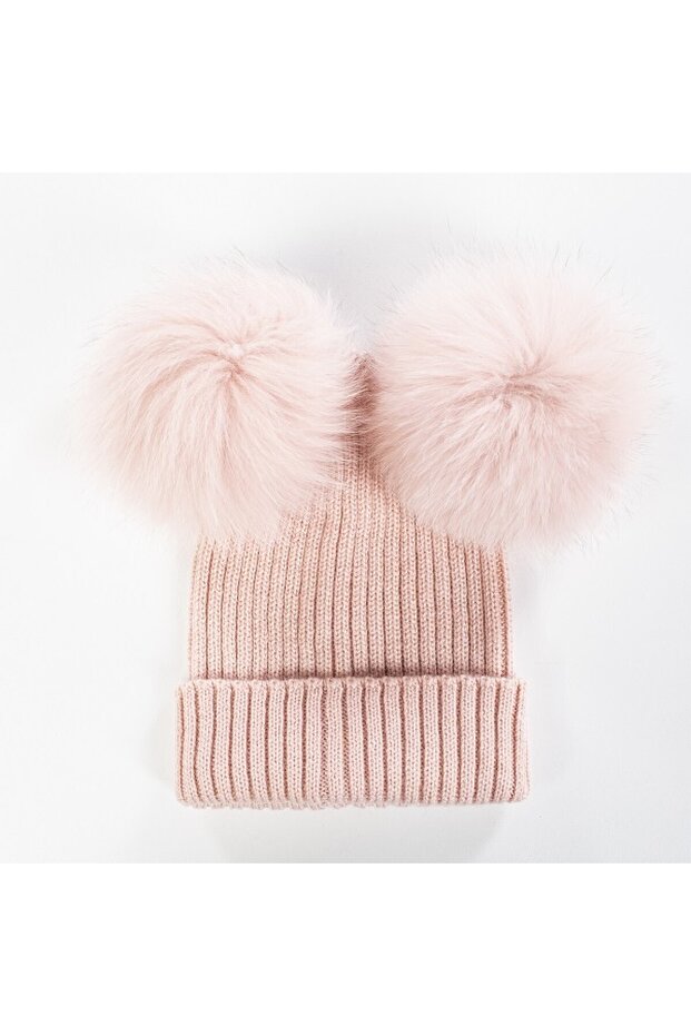 Kız Çocuk Pembe Şapka - 1