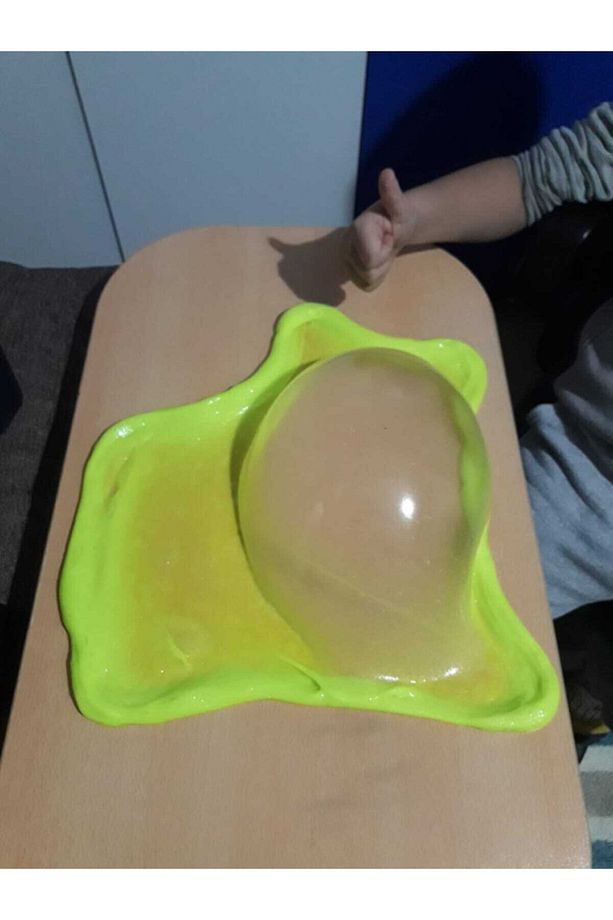 Fosforlu 4'lü Hazır Slime Büyük Kutu Slaym - 2