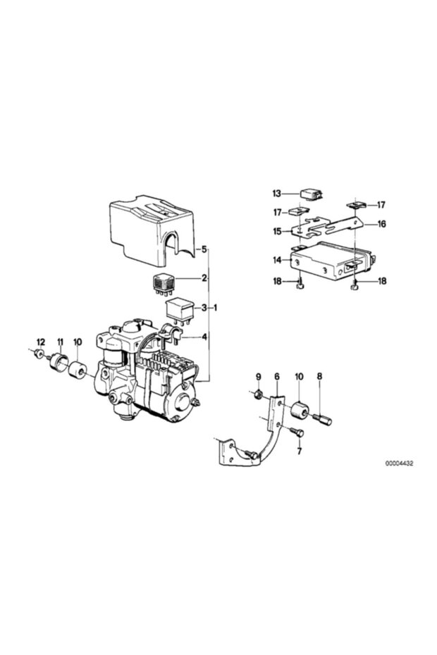 Bmw E30 Abs Kapağı 34511154833