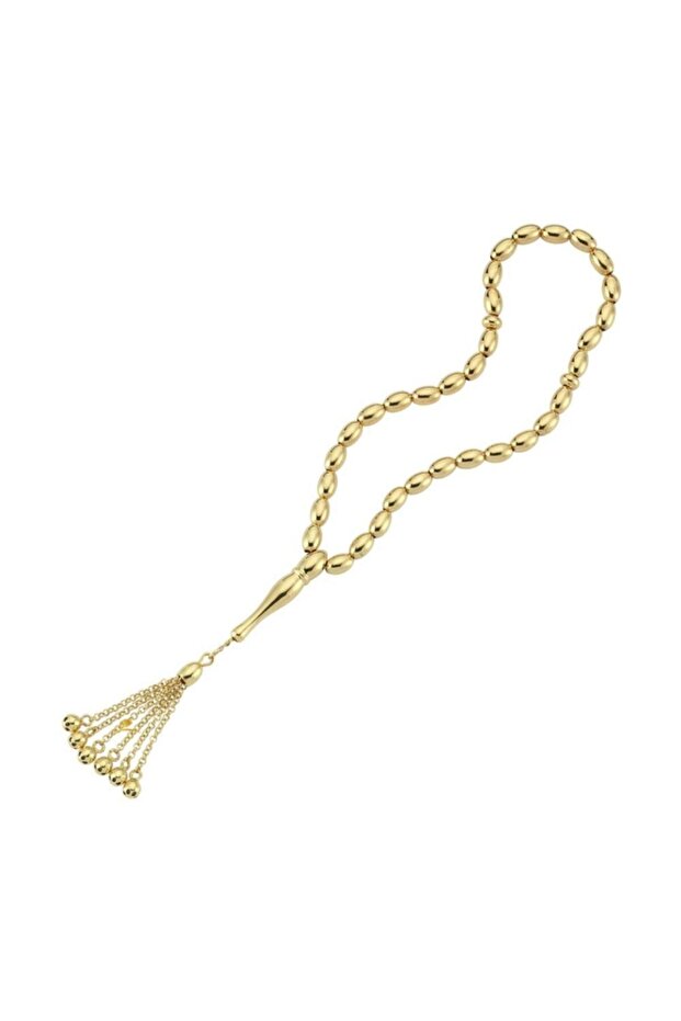 Altın Tesbih Classic Oval - 1