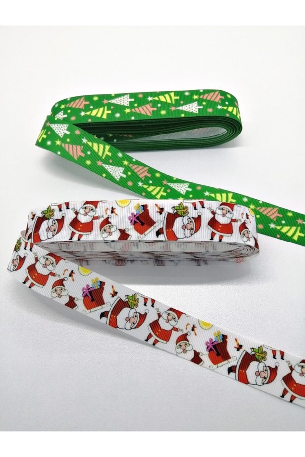 Double Color New Year's Ribbon Set 8 – Special Design, Accessory, Quality Production, Eye-Catching Style – Ribbon