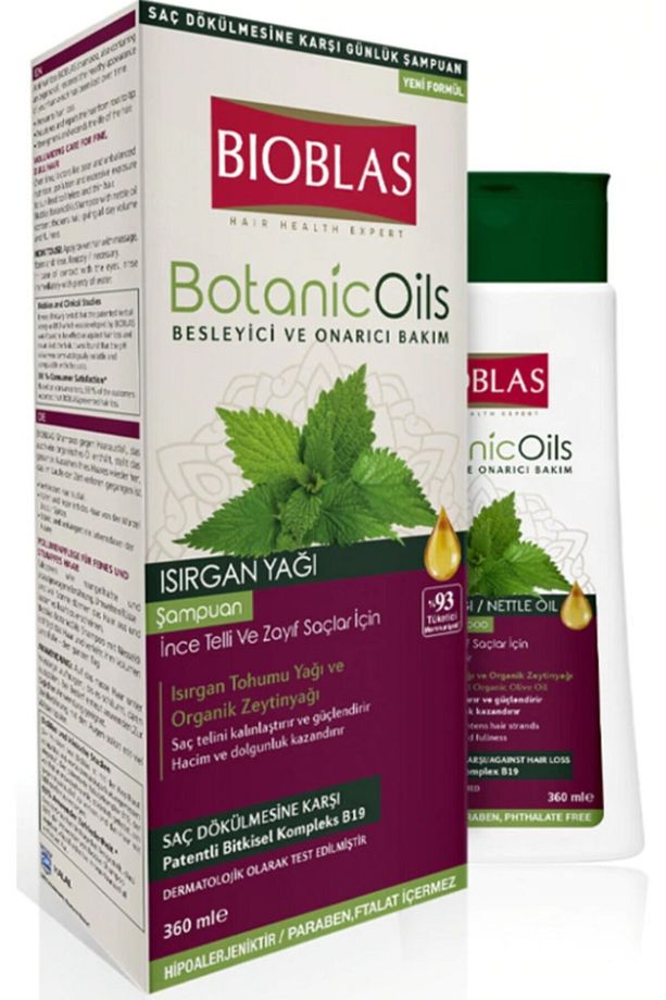 Botanic Oils Ince Telli Ve Zayıf Saçlar Için Şampuan 360 Ml - 1