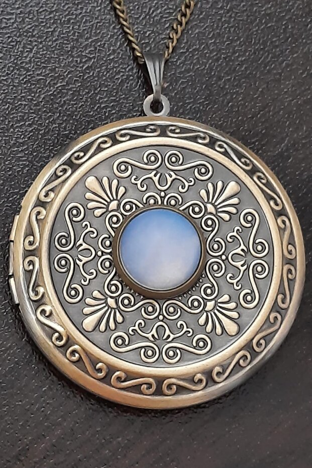 قلادة مدلاة أوبال منقوشة أصلية - 3