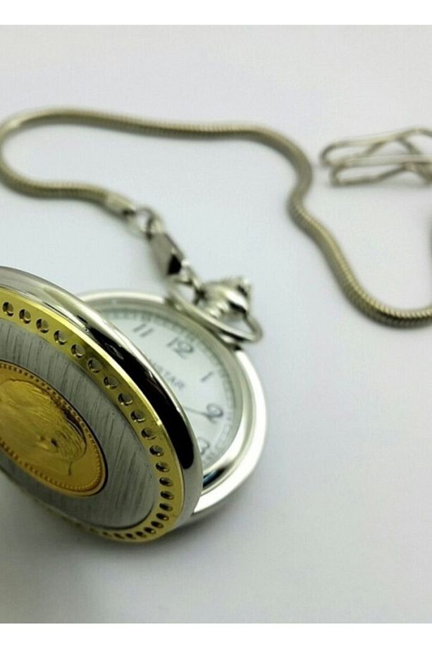 Mustafa Kemal Atatürk Resimli Imzalı Cep Saati - 3