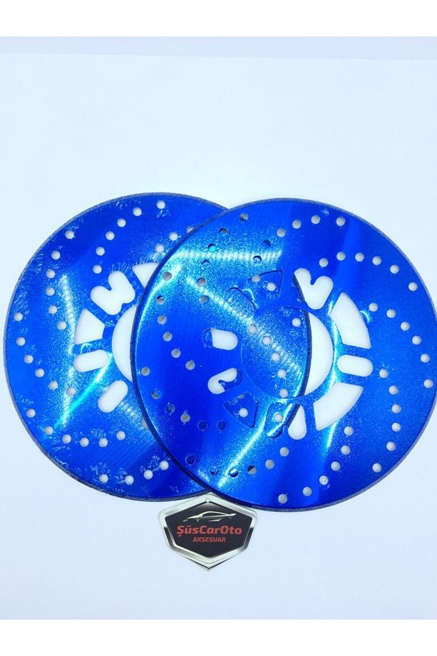 Üniversal Kampana Sacı Disk Sacı Disk Fırfırı 2'li Set 14'' Ve Üzeri Mavi - 4