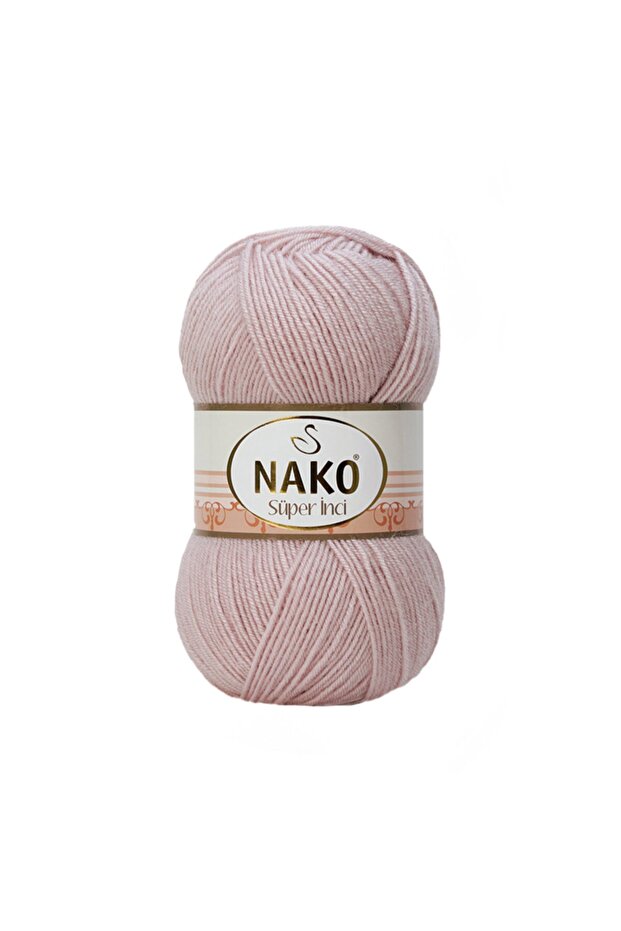 Süper Inci 00318 (gül Goncası) El Örgü Ipi/yünü - 1