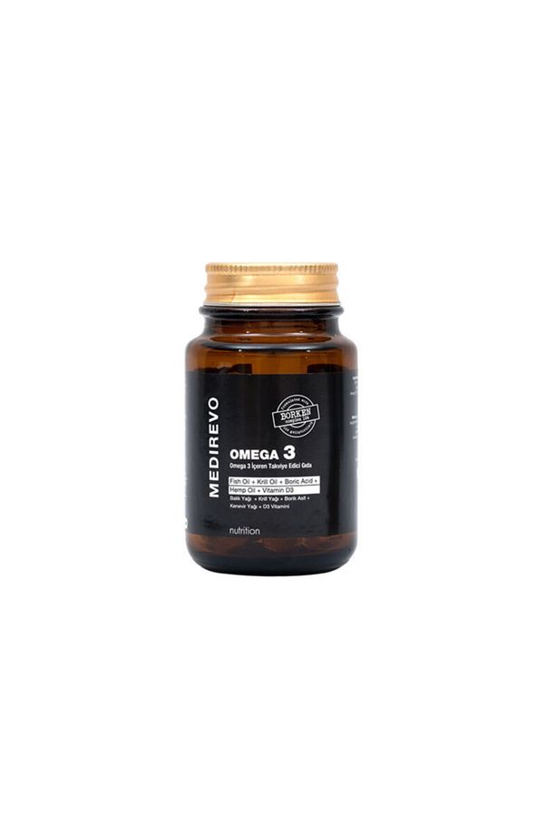 Omega 3, Krill, Astaksantin & Borken Complex - 25 Yumuşak Kapsül 8682466434302 - 1