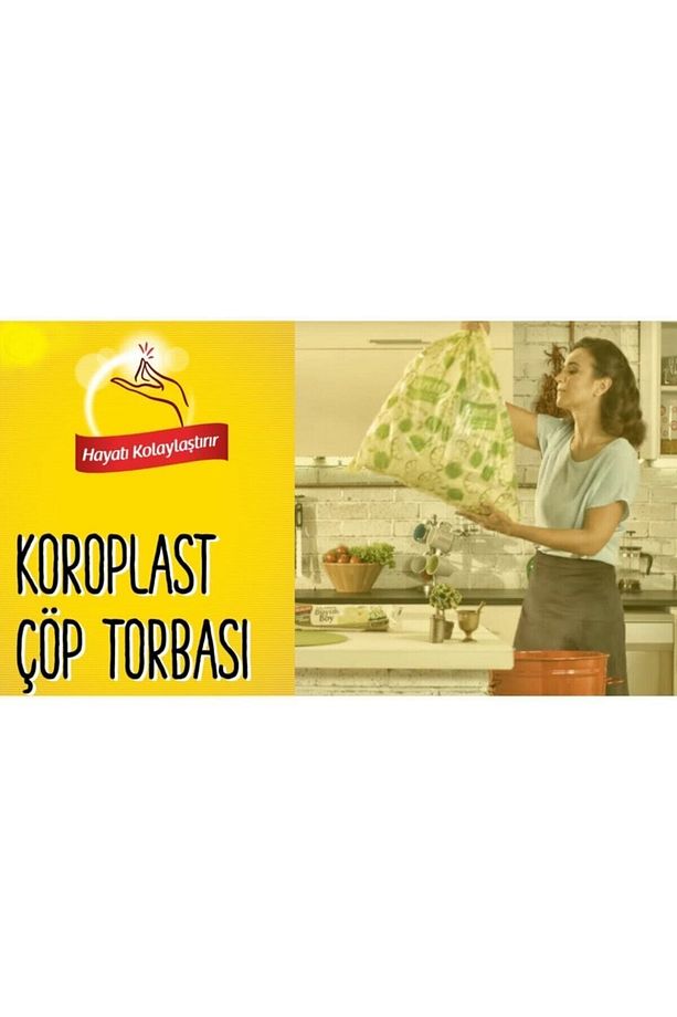 Güçlü Çöp Torbası Orta Boy 15 Adet 4lü - 3