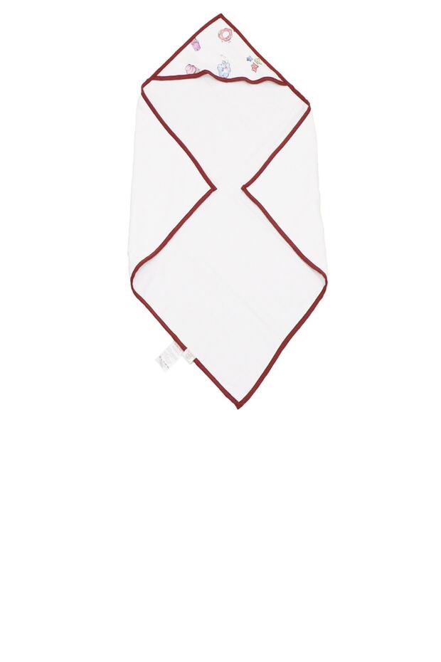 White Yummy Foods Double Layer Muslin Drying Cloth 75cm X 75cm