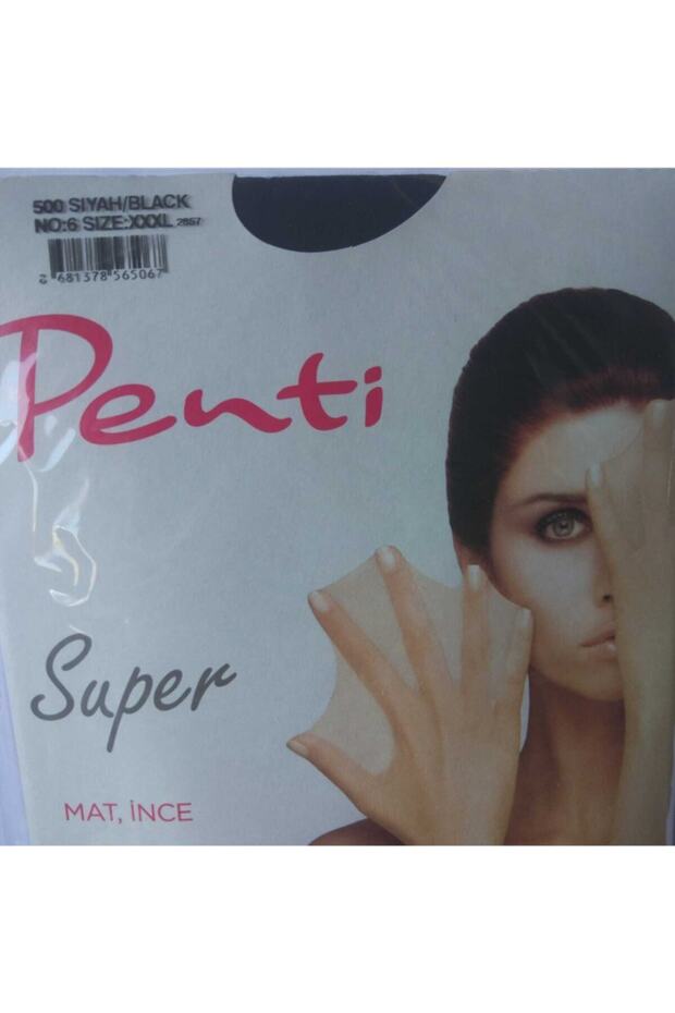 Μαύρο καλσόν Maxi Super Thin - 2