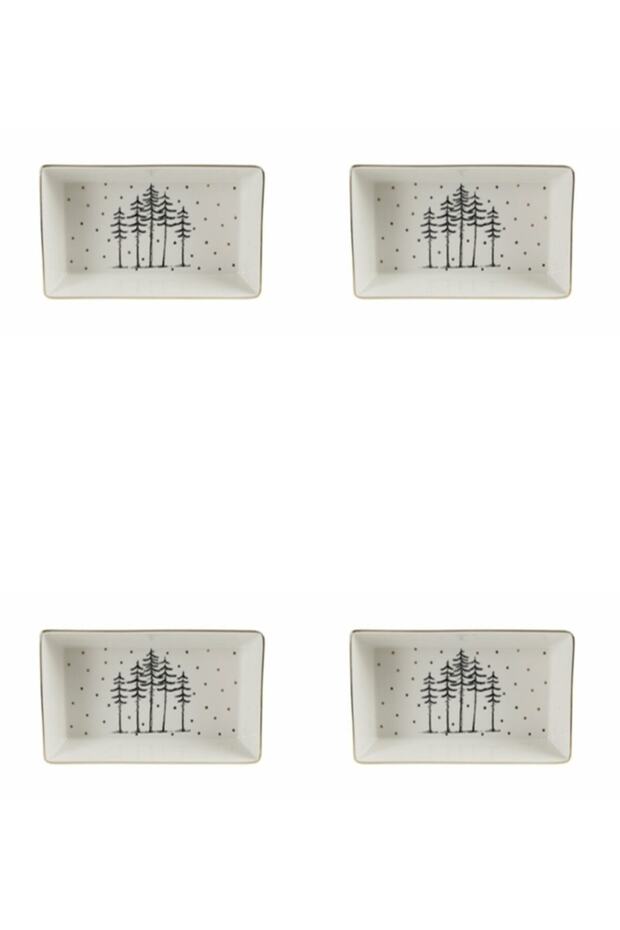 Forest Breakfast & Appetizer Plate 19cm Set of 4
