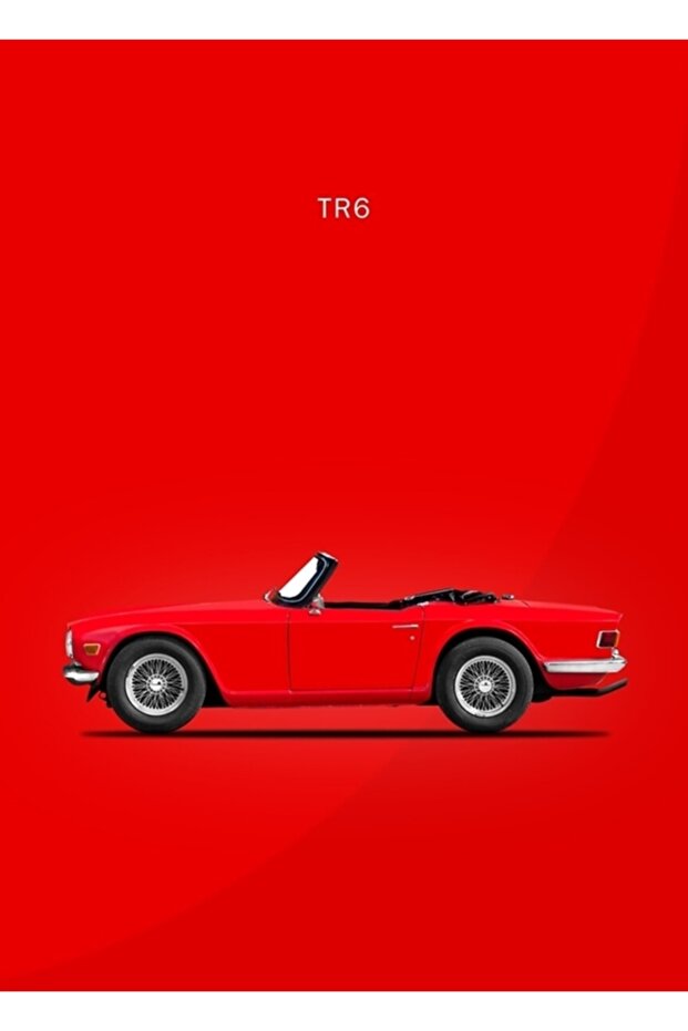 Tr6 لوحة خشبية ملصق ديكور