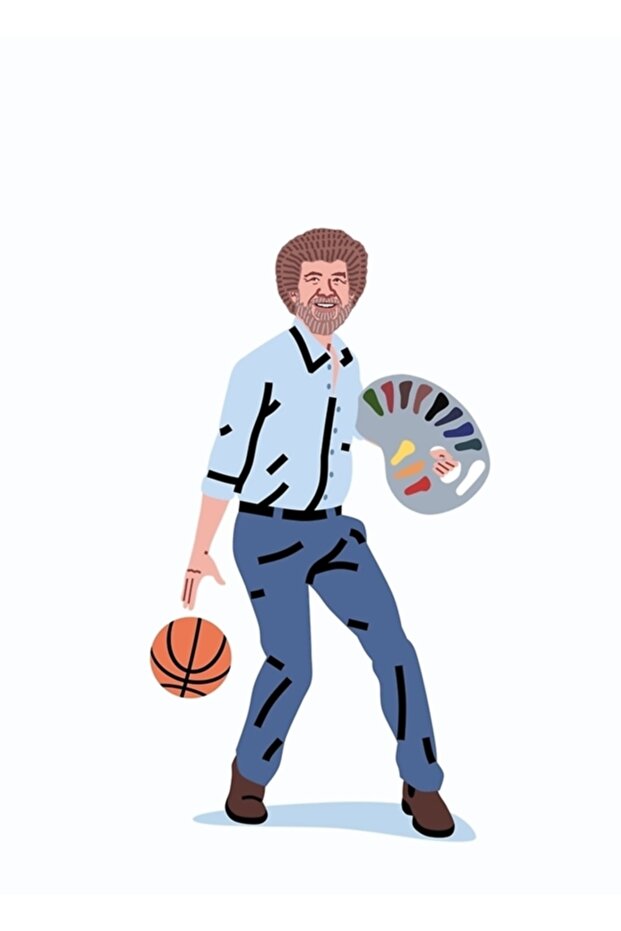 Balling Bob Table Wooden Poster Decorative
