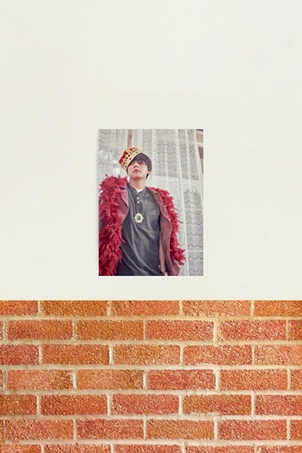 Taehyung Table Wooden Poster Decorative Code5191 - 2