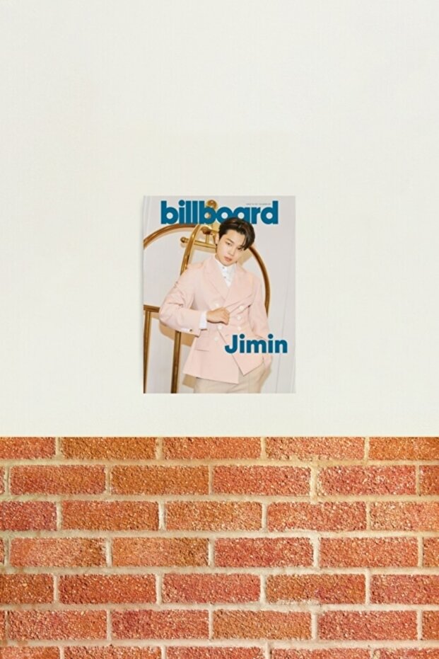 Poster decorativ din lemn Jimin Billboard Code3630 - 2