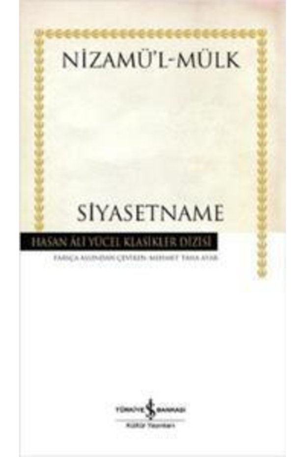 Siyasetname-nizamülmülk