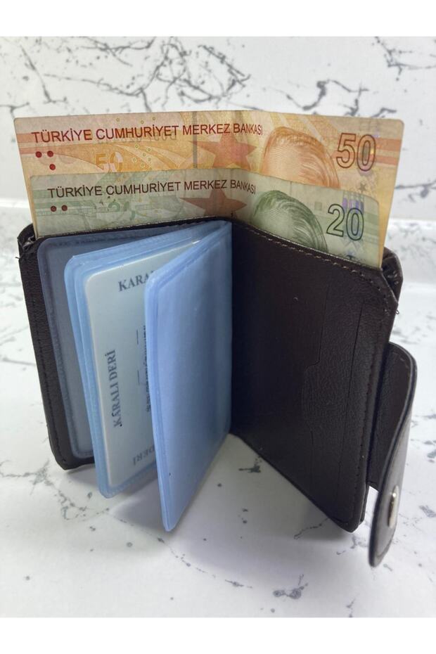 Erkek Cüzdan Çıtçıtlı - 3