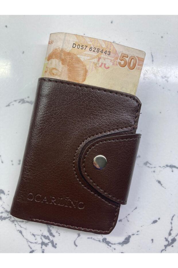 Erkek Cüzdan Çıtçıtlı - 5