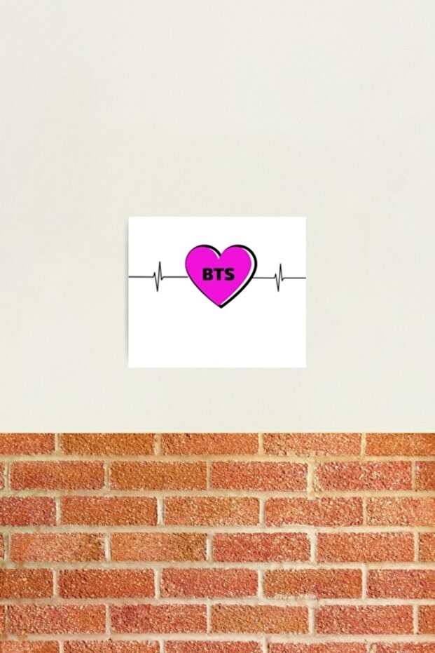 Bts Heartbeat Basic Painting Wooden Poster Decorative Code2636 - 1