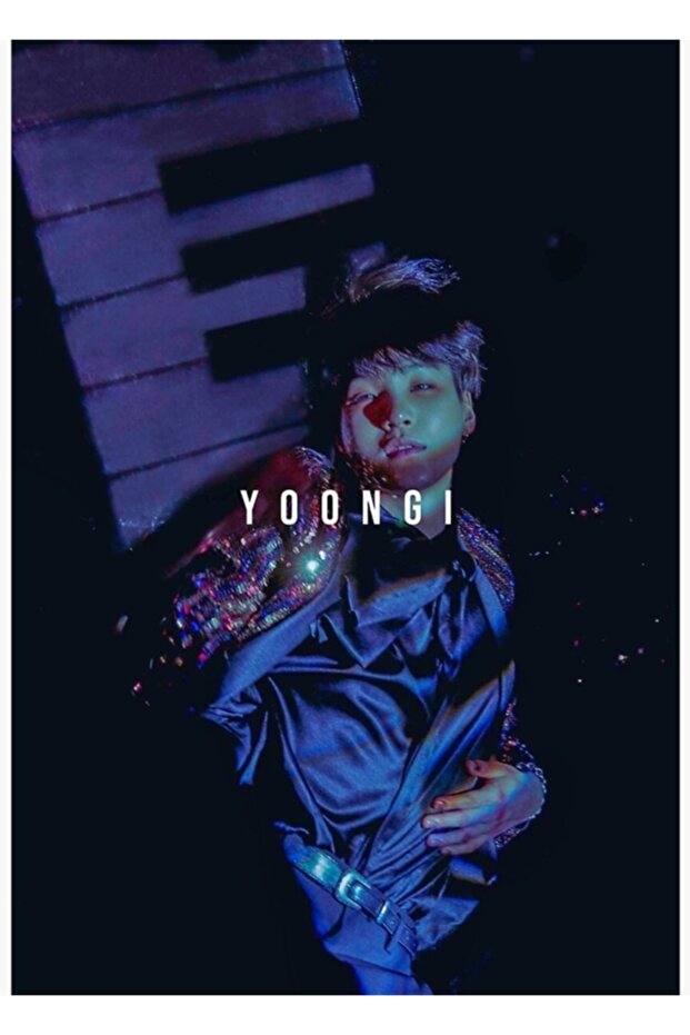 ملصق ديكور خشبي لطاولة Yoongi Bts Code4852