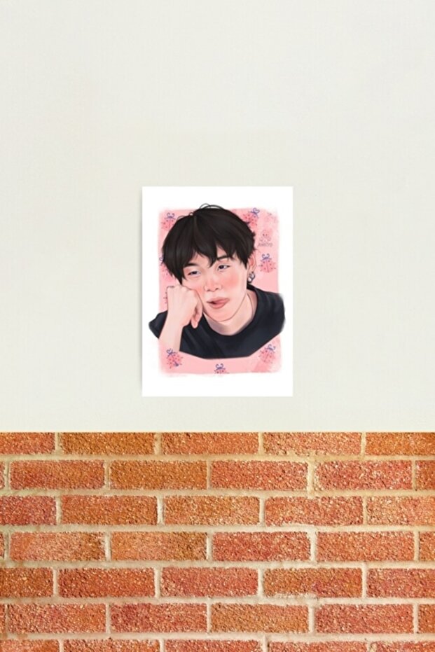 Ladybug Yoongi! Table Wooden Poster Decorative Code2654 - 2