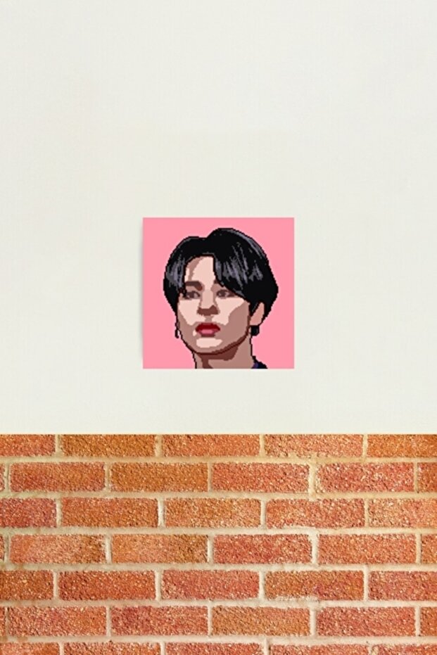 Jimin Table Wooden Poster Decorative Code5707 - 2