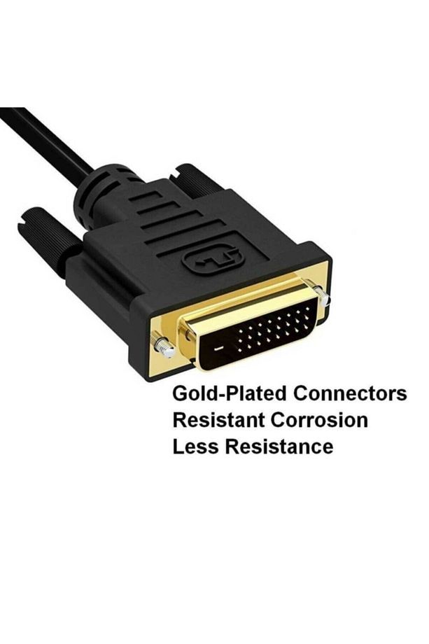 Dvı-d To Vga 24+1 Dvi-d Dijital - Vga Aktif Dönüştürücü -dvi Erkek (24+1) To Vga Dişi Dönüştürücü - 4