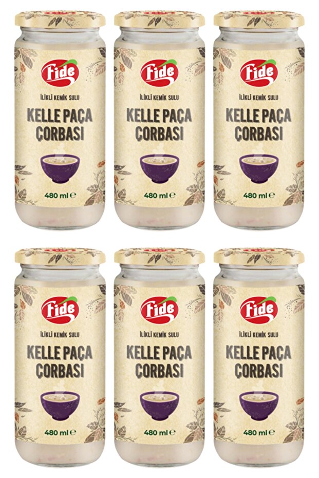 Kelle Paça Çorbası 6 X 480 ml - 1