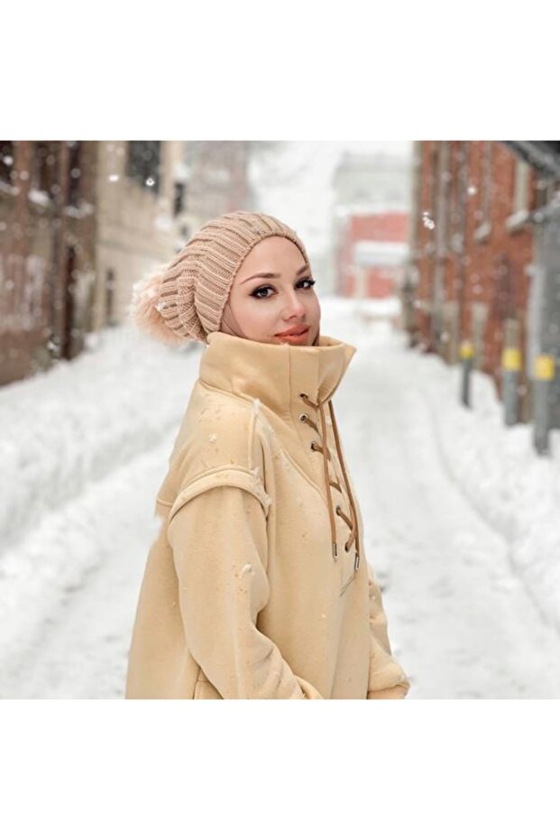 Kuşgözlü Örme Sweat Takım - 3