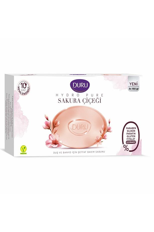 Hydro Pure Sakura Çiçeği 3 Adet Sabun 450 gr - 1