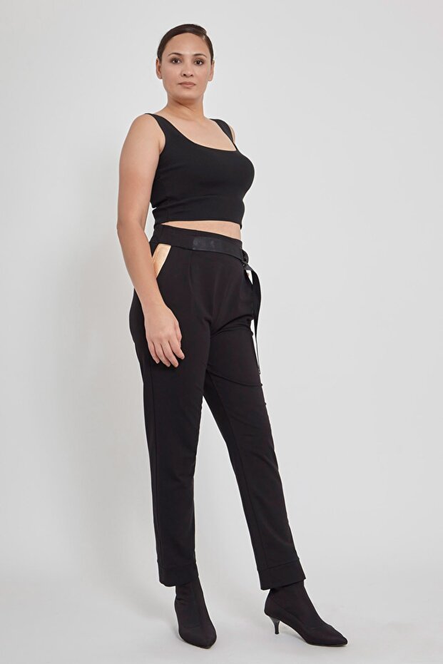 Kemerli Pantolon - 2