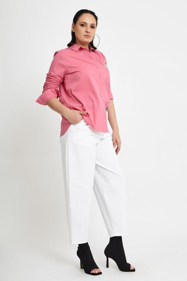 Işlemeli Gömlek - 2