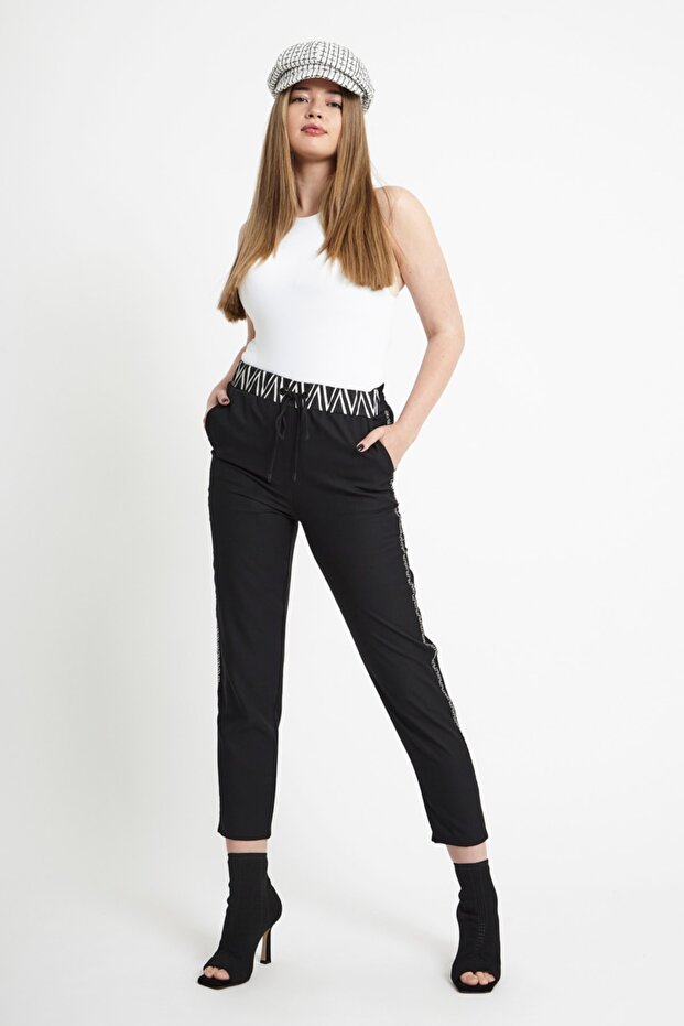 Ελαστικό παντελόνι μέσης - 4