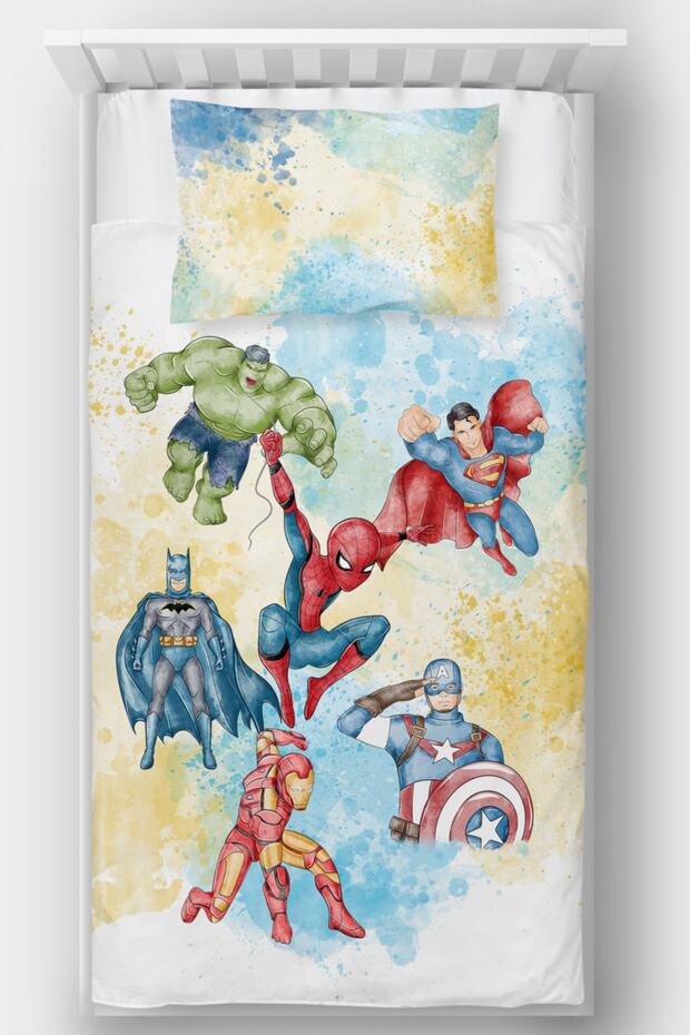 Single Bedspread Marvel