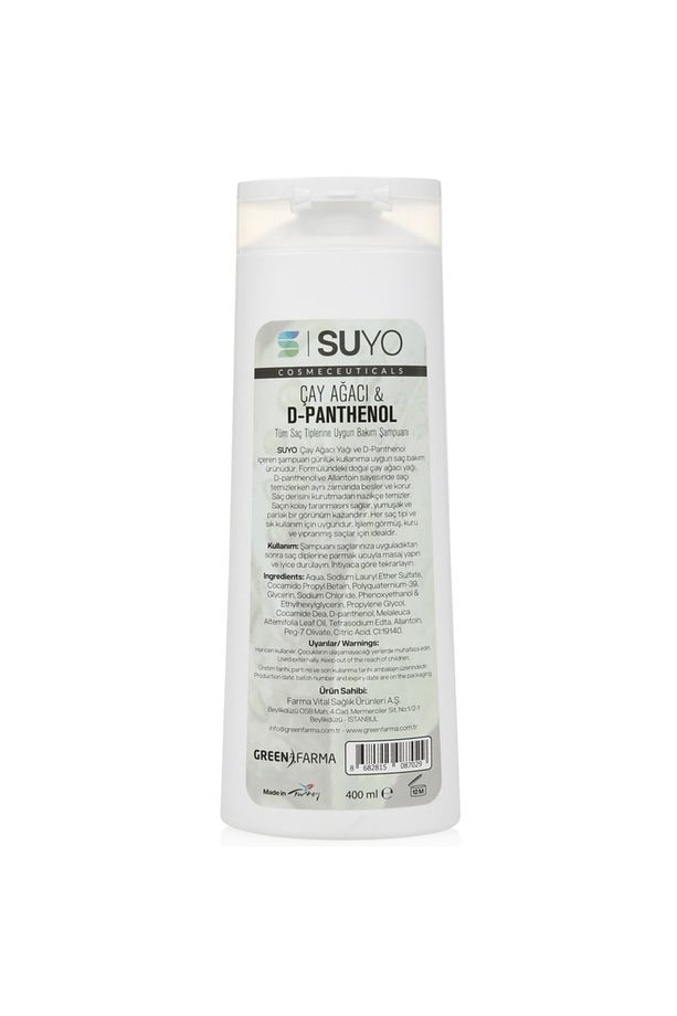 Suyo Çay Ağacı Şampuan 400 ml - 2