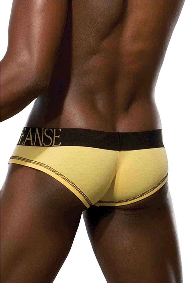 Erkek Modal Torbalı Mini Paça Boxer 1325 Sarı - 2