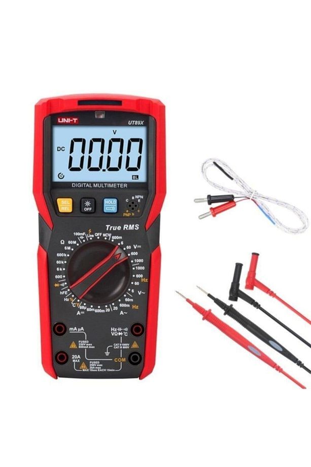 Dijital Multimetre True Rms Ncv 1000v Ac Dc 20a Ac Dc Unı-t Ut 89x - 2