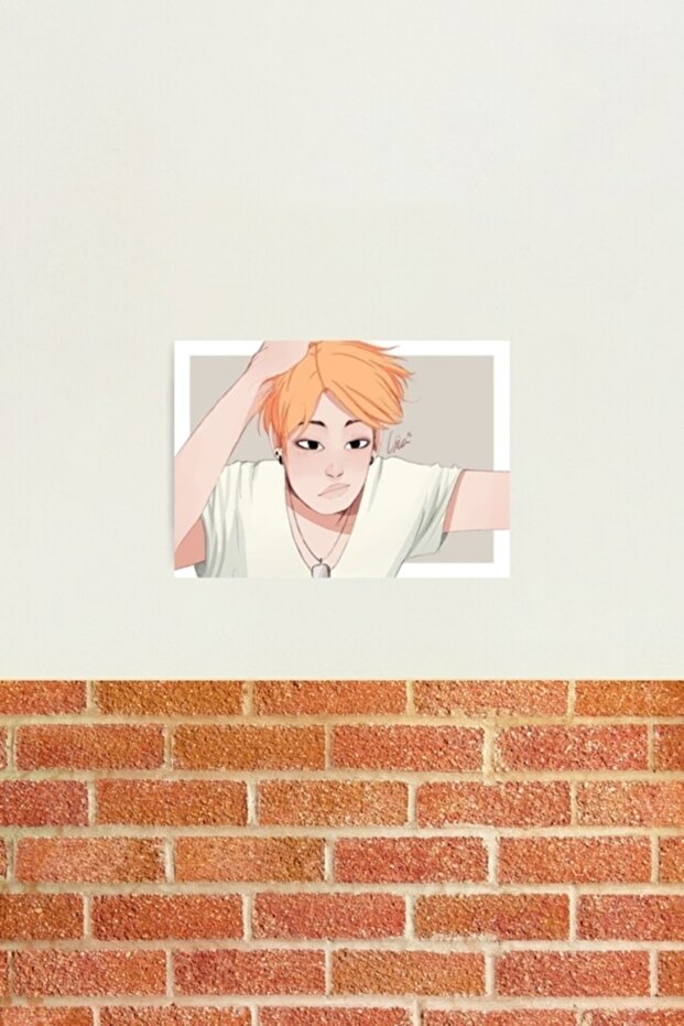 Jimin - Table Wooden Poster Decorative Run Code3009 - 2