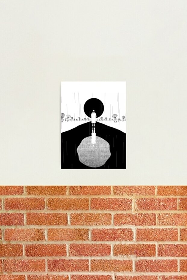 Forever Rain Rm Poster decorativ din lemn Cod3517 - 2