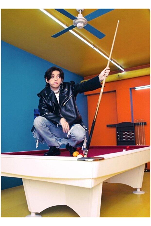 Taehyung Table Wooden Poster Decorative Code5252