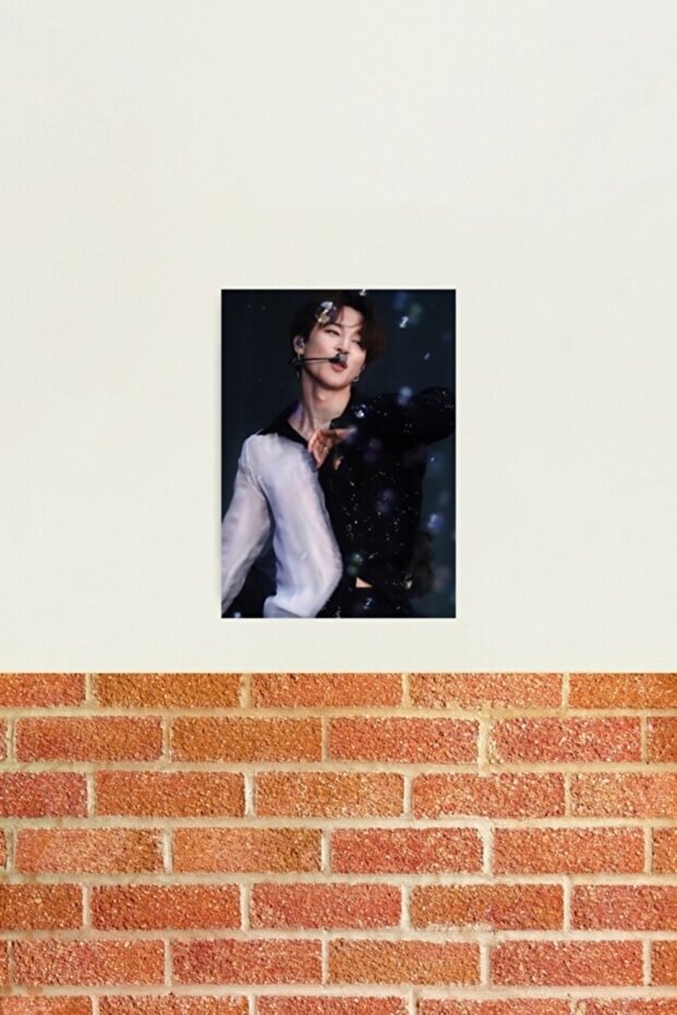Jimin Table Wooden Poster Decorative Code5743 - 2