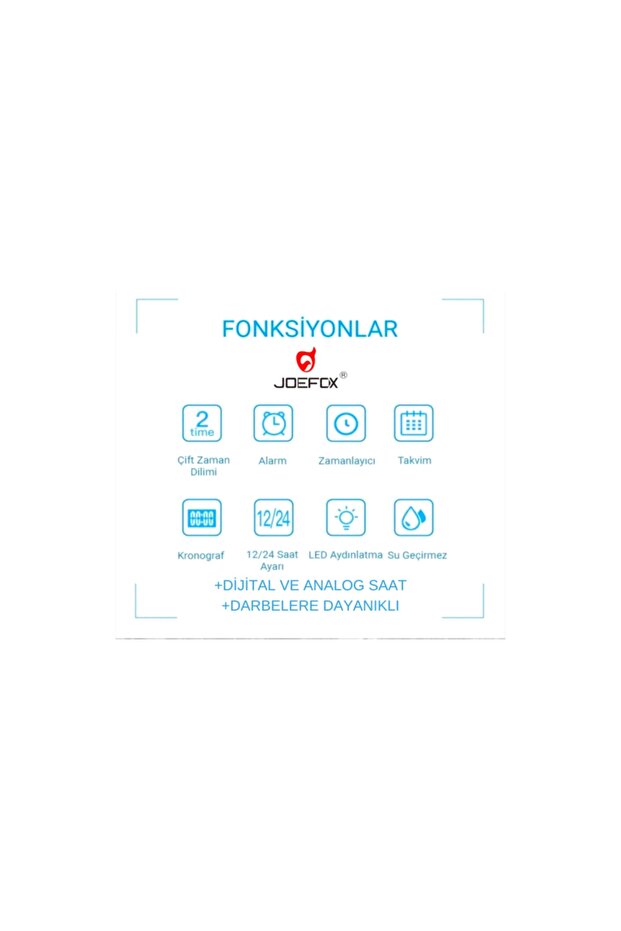 Çelik Kordonlu Alarmlı Dijital Analog Erkek Kol Saati - 2